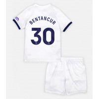 Camisa de Futebol Tottenham Hotspur Rodrigo Bentancur #30 Equipamento Principal Infantil 2023-24 Manga Curta (+ Calças curtas)